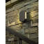 Saltville Black Integrated LED Outdoor Flush Mount