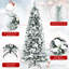 Arbre de Noël blanc effilé-759995468