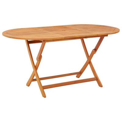 Jency Folding Wooden Dining Table by Red Barrel Studio