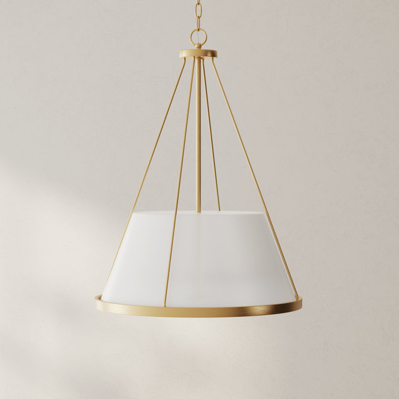 Luminaire suspendu Ariyelle, Laiton rétro