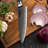 Seido Knives Takoizu Gyuto 8'' Chef's Knife