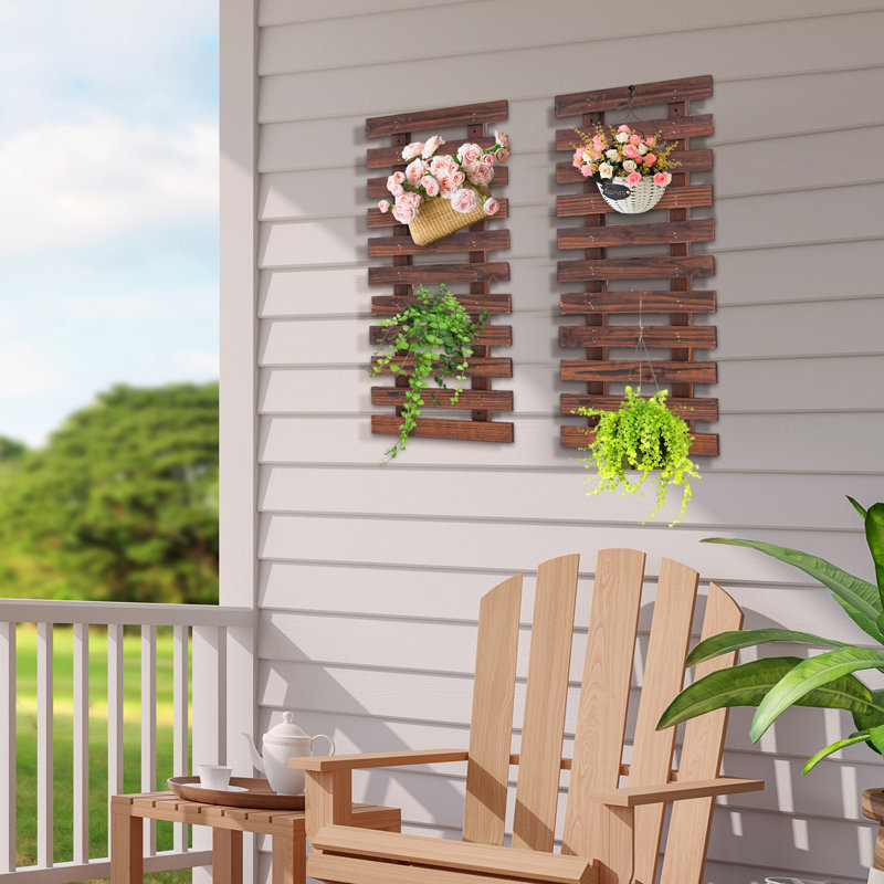 Support à fleurs Daevyn, H 23,60 po x l 11,41 po x P 0,79 po
