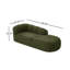 Chaise longue rembourrée Airella-624609179