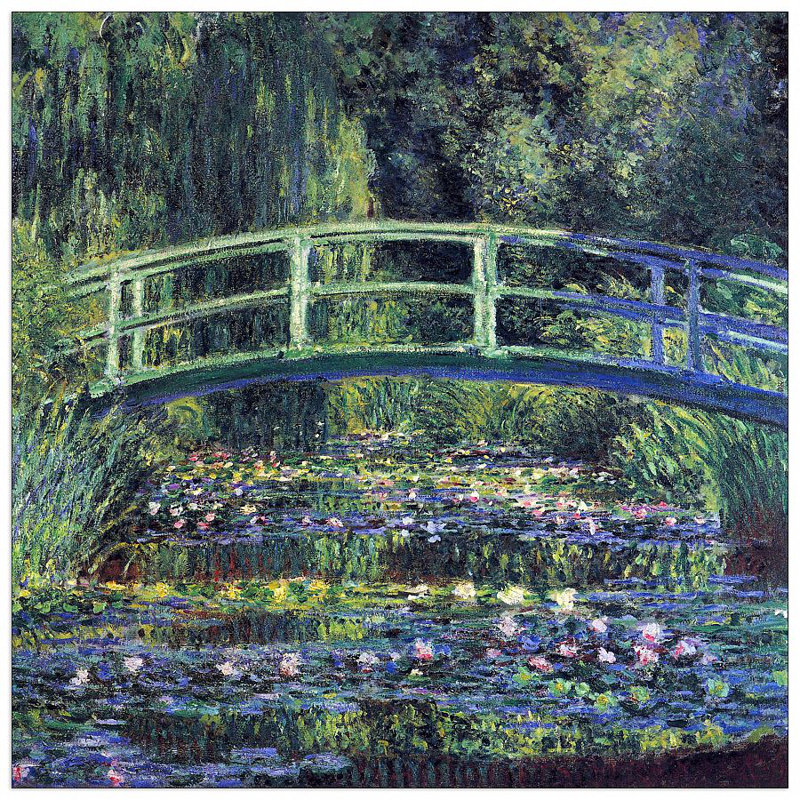 Claude Monet - Wrapped Canvas Painting, 70cm H x 70cm W x 1.8cm D
