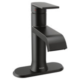 Moen Genta LX Single Hole Bathroom Faucet with Drain Assembly