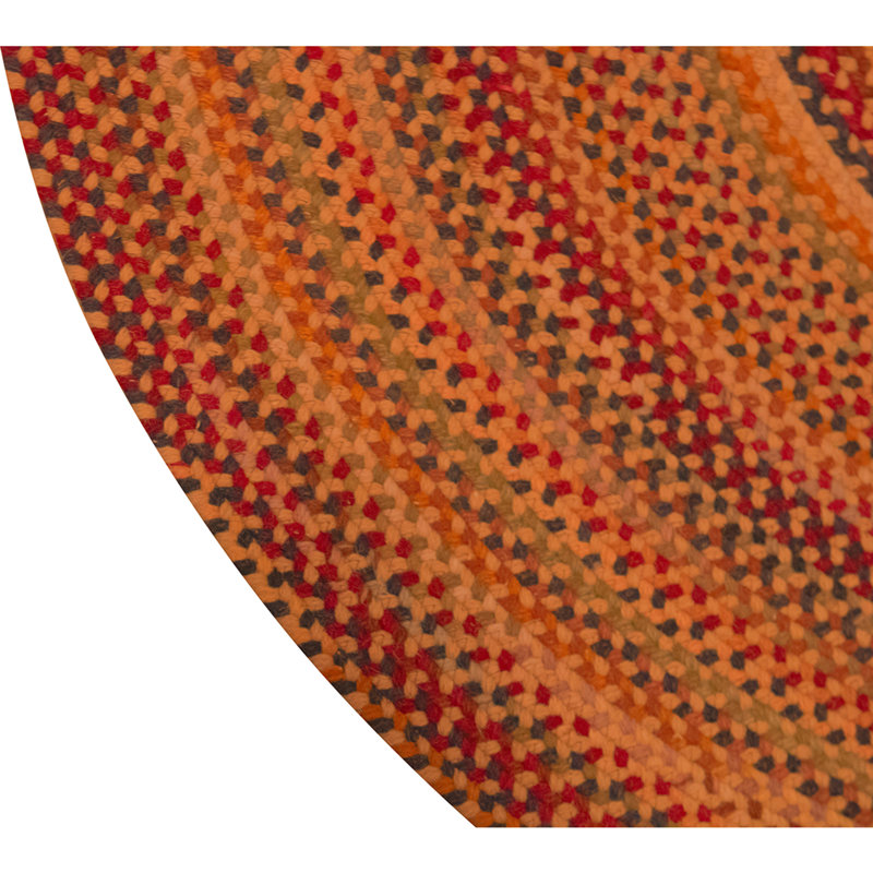 Hand Knotted Wool Area Rug in Red