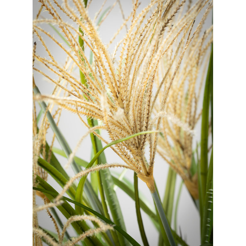 Herbe de roseau artificielle en pot, H 42 po x l 26 po x P 26 po