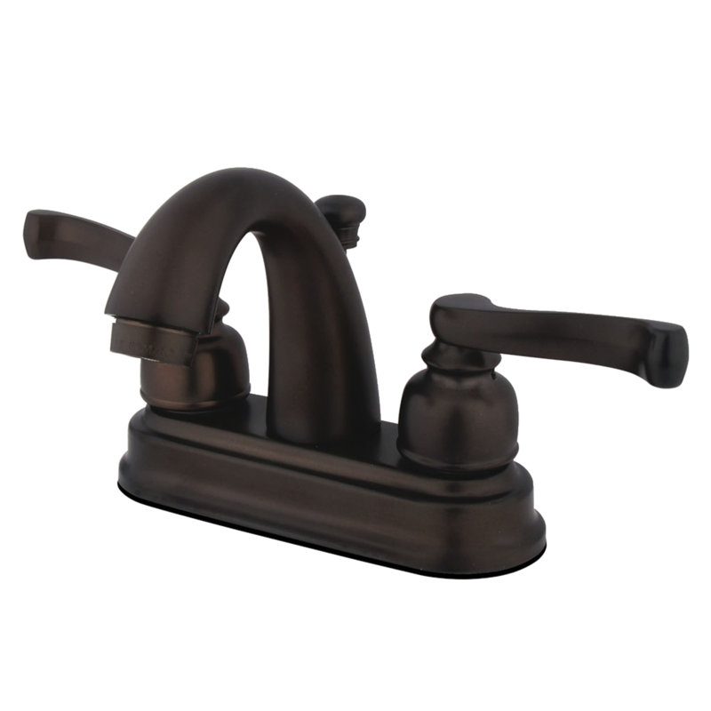 Royale Centerset Bathroom Faucet with Drain Assembly, Oil Rubbed Bronze
