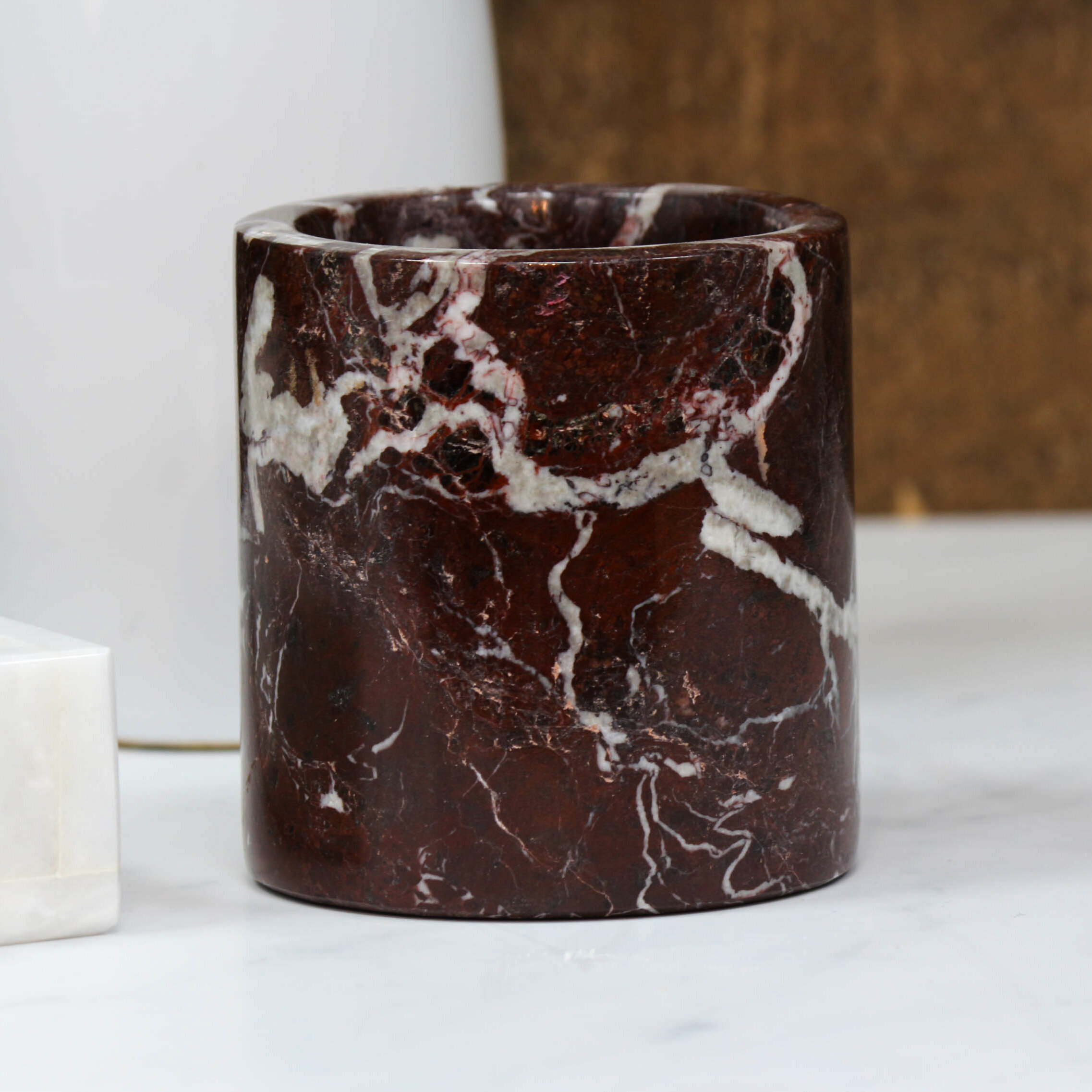 Darby Home Co Alland Marble Tumbler | Wayfair