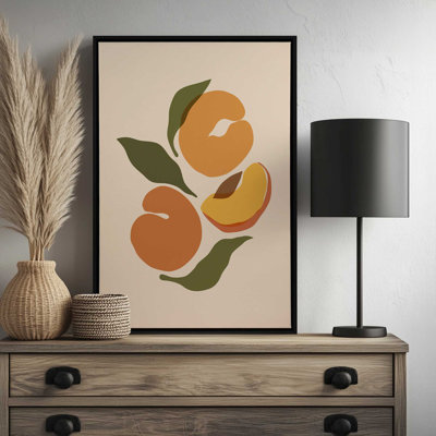 Yellow Peaches By Garima Dhawan Art Print