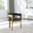 Romeo Finished Upholstered Back Arm Chair-1419104629-1419104630