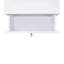 Miroir de plancher blanc avec rangement Picket House Furnishings Alberta