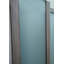 Porte de grange robuste en verre trempé dépoli Planum 2102 Noir mat, rail noir de 2 m (6,6 pi), quincaillerie robuste, portes intérieures modernes à panneaux pleins - 81 cm x 203 cm (32 po x 80 po) - Rail noir-49204388-49252674-49252675