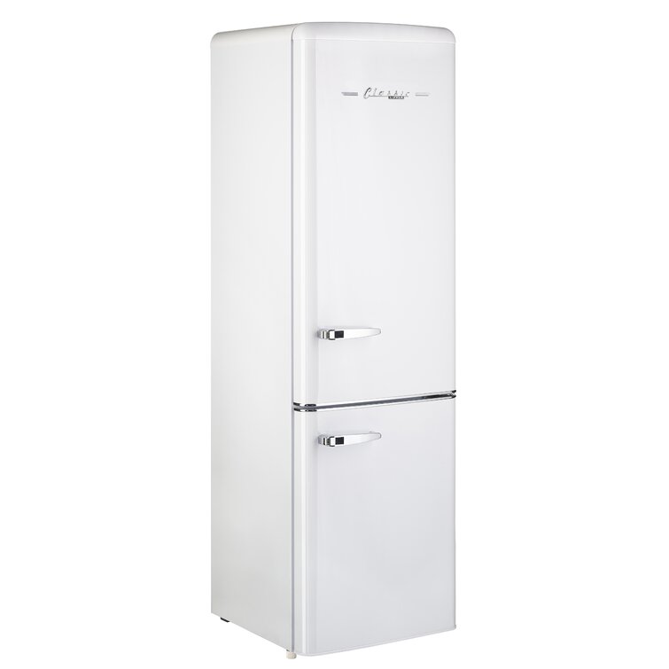 Unique Appliances Classic Retro 21.6 in. 7 Cu. ft. Retro Bottom Freezer Refrigerator in Robin Egg Blue, Energy Star