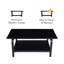 Table basse en bois Entwine