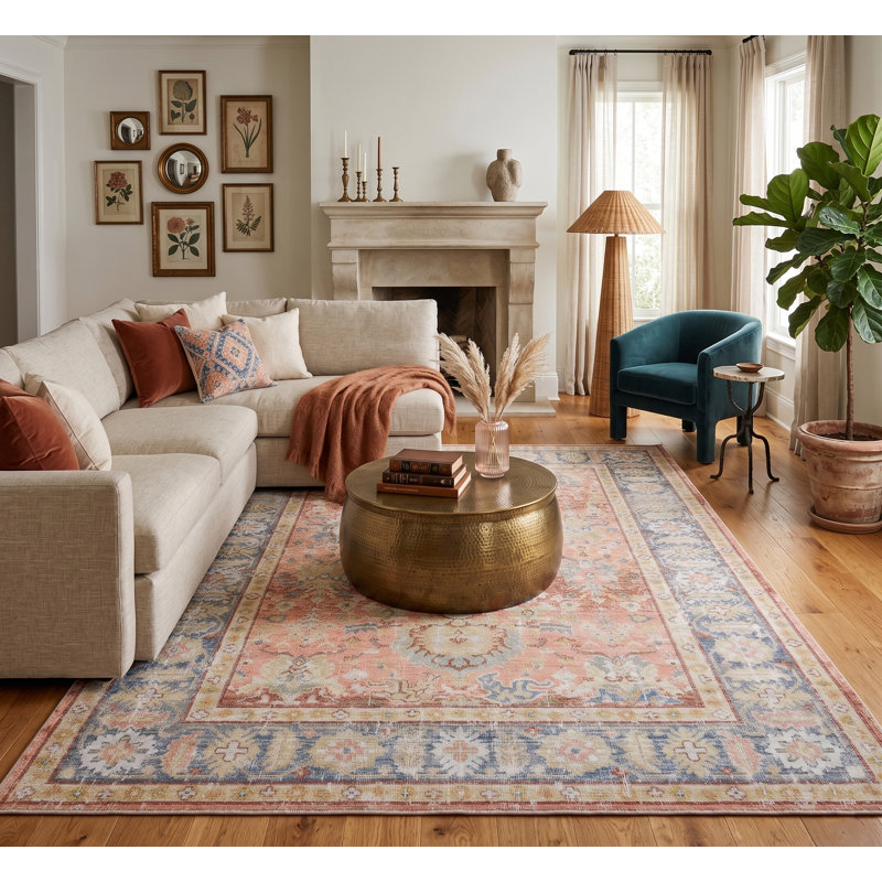 Tapis corail Bexhill, Rectangle de 2 pi x 3 pi