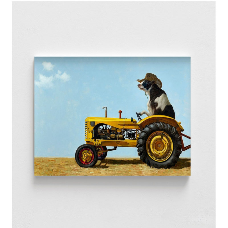 «Cowboy» par Lucia Heffernan, H 12 po x l 16 po, Ne s’applique pas, Impression sans cadre