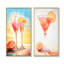 Verre à cocktail Daiquiri Dawn - ensemble de 2 reproductions d'art sur toile-102569893-102569888