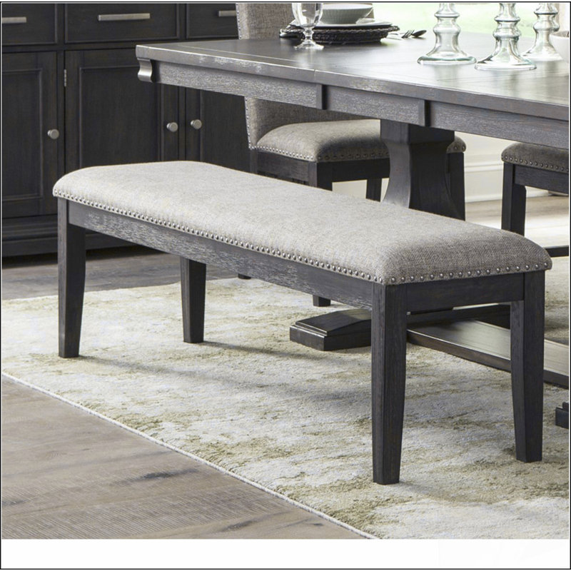 Mobilier de salle à manger de style traditionnel avec cadre en bois 1pc et revêtement Naihead