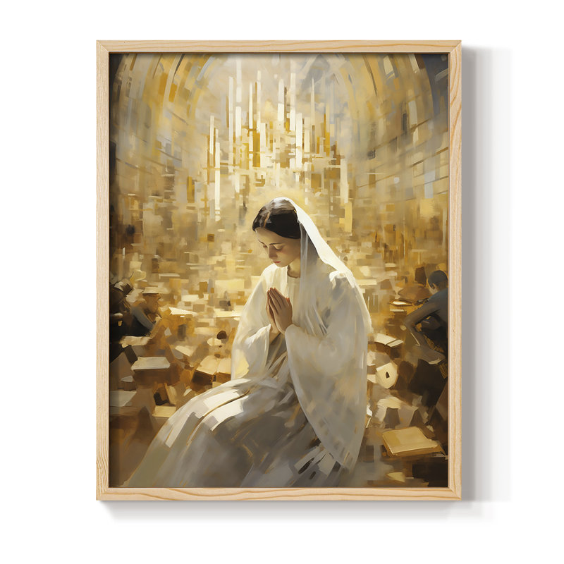 «WOMEN Series», impression encadrée en bois massif, H 11 po x l 9 po
