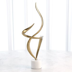 Swirl-Antique Brass