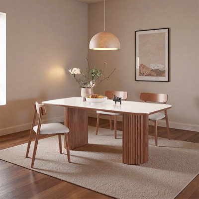 Simple, retro and fashionable dining table sets