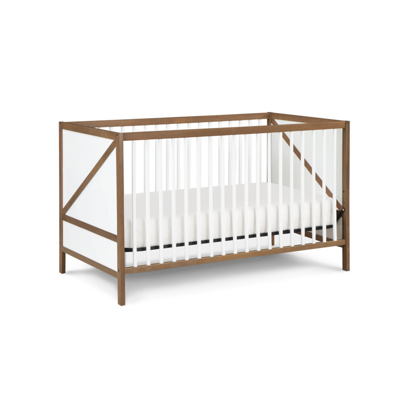 Lit de bébé Pixie Zen 3-en-1, Noyer