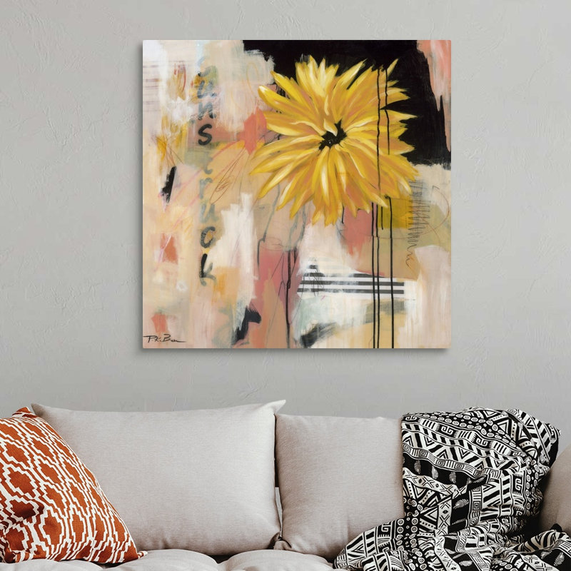 Reproduction d’art sur toile, "sunstruck" par Pamela K. Beer, Toile tendue, H 36 po x l 36 po x P 1,25 po