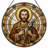 Saint Joseph Stained Glass Window Panel，7.8H-1493762254