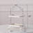 Two Tier Decorative Tray for Dessert Coffee Display