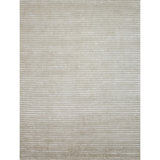 Striped Area Rug in Ivory/Gray