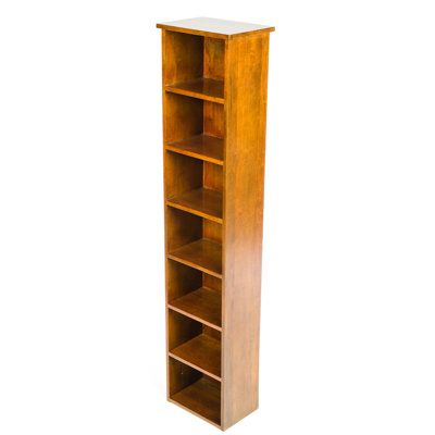 Accent Solid Wood 115cm H Media Shelves