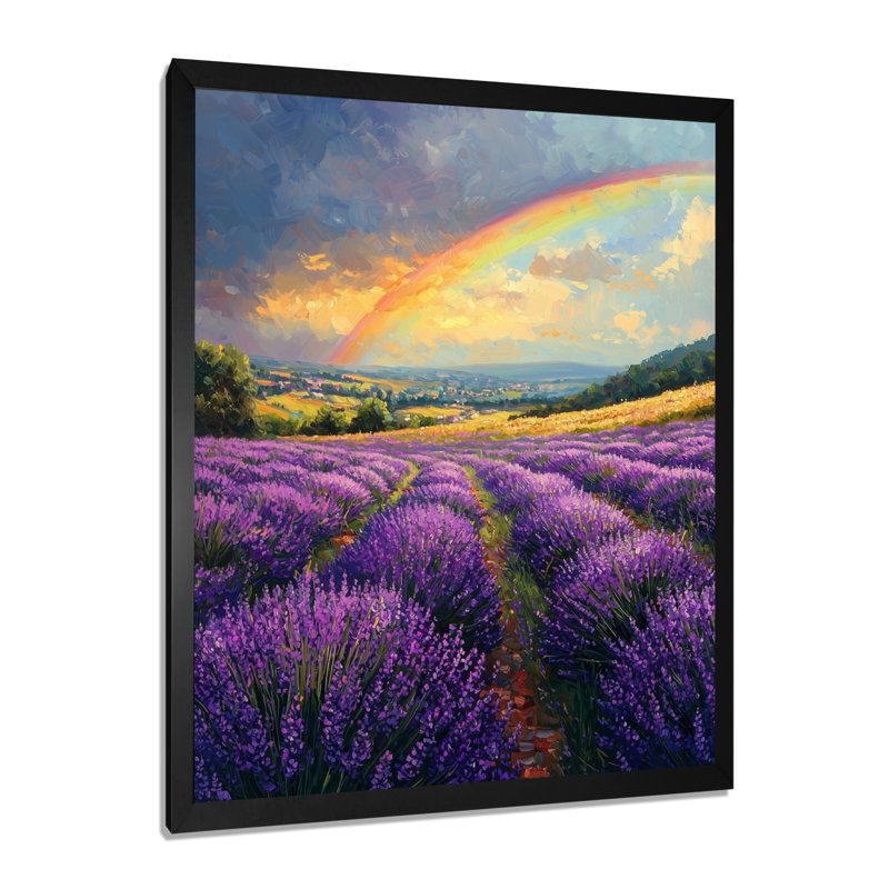 Inshaal - paysages, art mural, H 44 po x l 34 po, Reproduction encadrée d'une seule photo, Noir