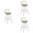 Drumrankin Counter Height Or Bar Height Rubberwood Barstool With Fabric Seat-1614719540-1614719545-1614719544