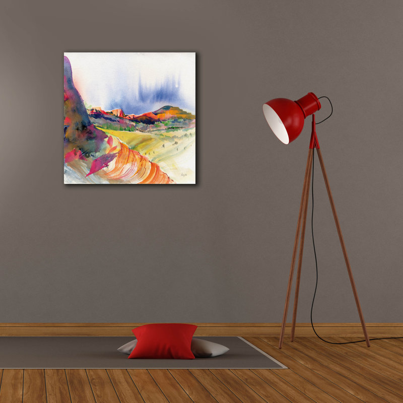 Art mural sur toile Epic Graffiti, H 26 po x l 26 po x P 1,5 po
