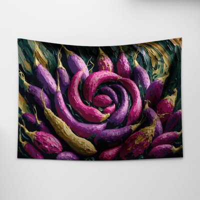 Vegetables Oca Wall Tapestry