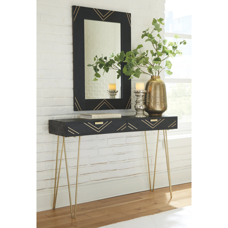 Ensemble de console et miroir 45,13 "