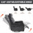 Faux Leather Heat Massage Manual Recliner Chair With Rocker And Swivel For Living Room-921220052