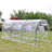 Greenhouse Transparent PVC Cover with Powder Coated Steel Frame Large Portable Growing House
