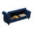 Luxurious Velvet Upholstered Bed Bench with Storage for Bedroom Comfort-1921692367