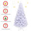 Arbre de Noël artificiel pin blanc-177184306
