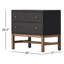 Fiona 2 - Drawer Solid Wood Nightstand-1682402887