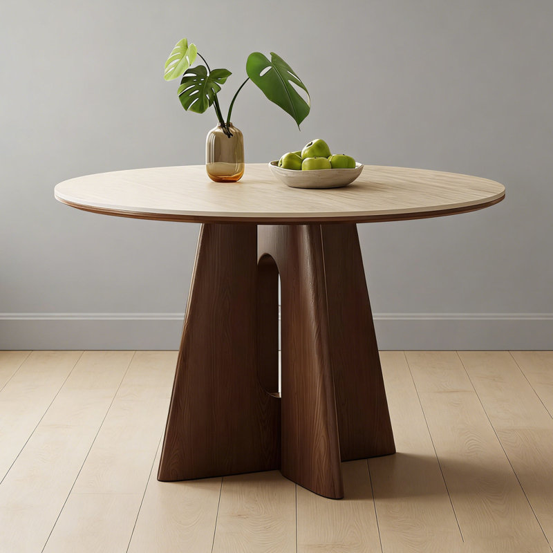 Table de salle à manger Mid-Century, H 29,5 po x L 53,1 po x l 53,1 po