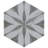 Llama Flower Loire 8-5/8 In. X 9-7/8 In. Porcelain Floral Look Wall & Floor Tile-87395876