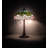 22" High Tiffany Cabbage Rose Table Lamp