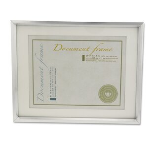 Plastic Document Frame for 11 X 14 Insert with Mat