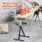 2 PCs Folding Woodworking Roller Stands Max Load 135 lb Adjustable 26.8-42.5 in