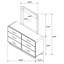Miroir pour commode Dotta