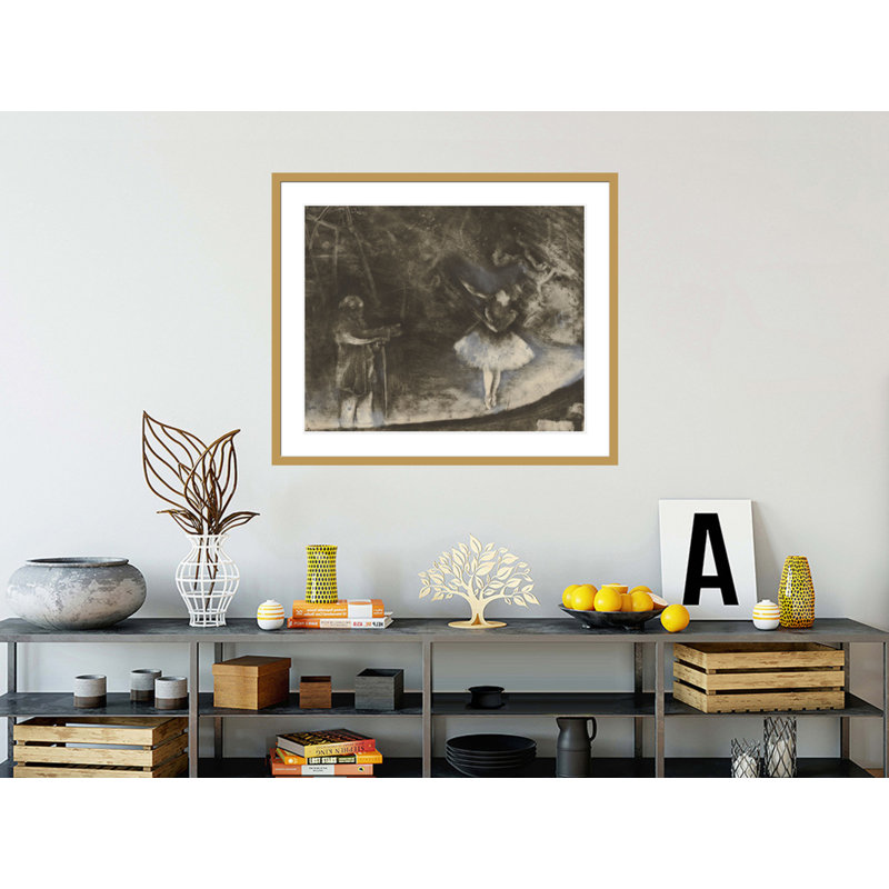The Ballet Master (The Ballet Master) par Edgar Degas, impression giclée sur cadre, H 33,5 po x l 39,69 po