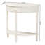 Console d'appoint demi-lune Baxton Studio Raynera